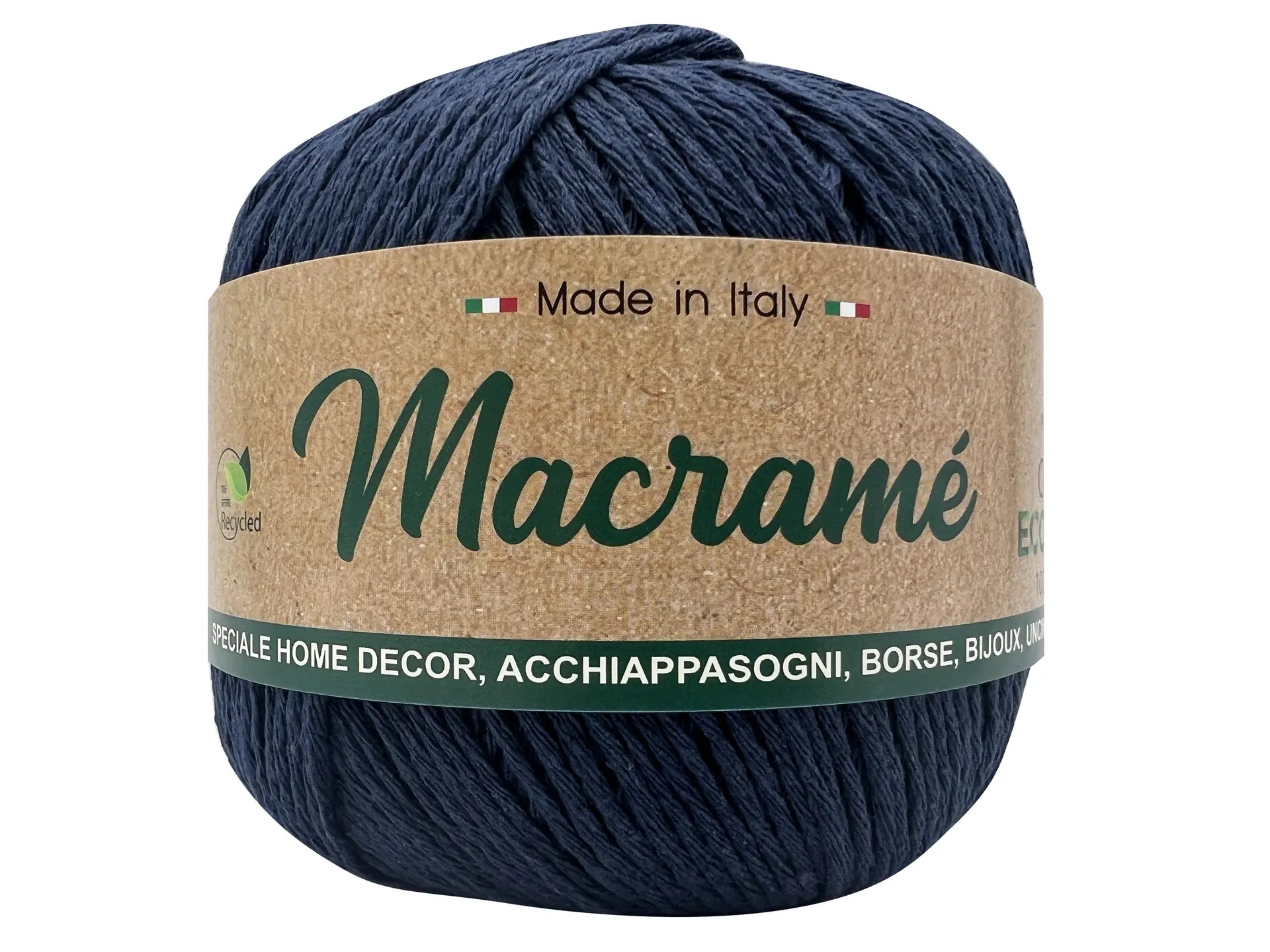 Macramè Barbante 100% Ecologico Riciclato - 150g